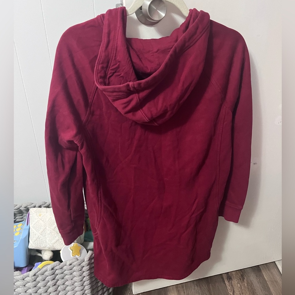 L.L. Bean Women's Red Pullover Jacket - Picture 4 of 4